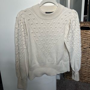 French Connection cream sweater